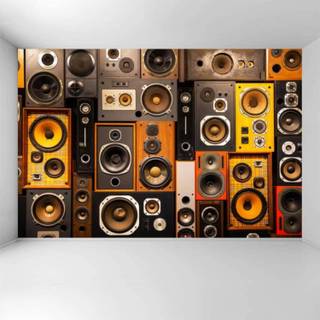 Vintage audio wallpaper