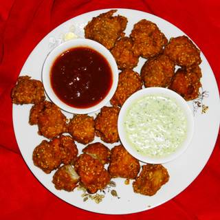 Chicken pakora wallpaper
