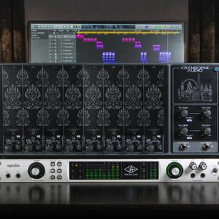 Vintage audio wallpaper