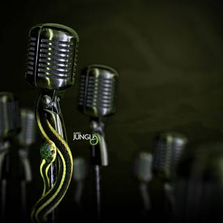 Vintage audio wallpaper