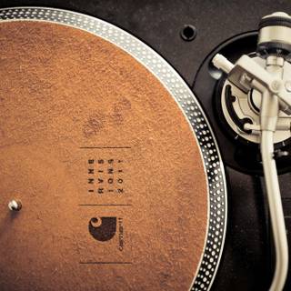 Vintage audio wallpaper