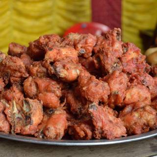 Chicken pakora wallpaper