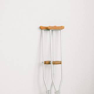 Crutches wallpaper