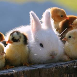 Funny baby animals wallpaper