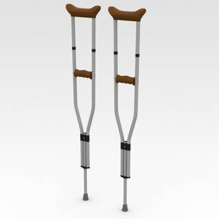 Crutches wallpaper
