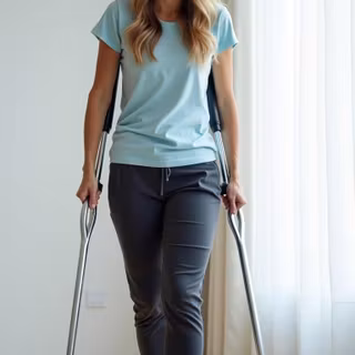 Crutches wallpaper