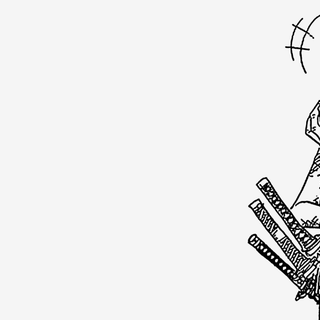 Zoro manga panel wallpaper