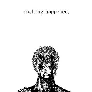 Zoro manga panel wallpaper