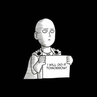 Saitama black wallpaper