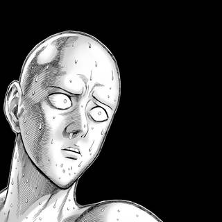 Saitama black wallpaper