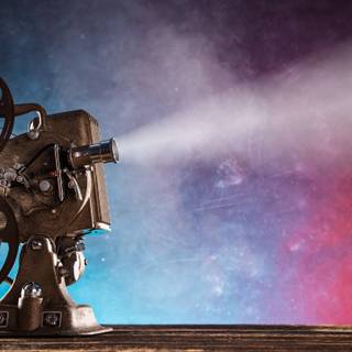 Retro film wallpaper