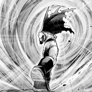 Saitama black wallpaper