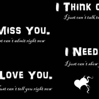 I miss him wallpaper