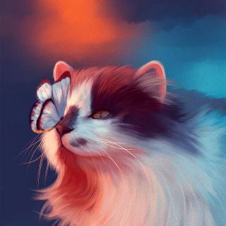Cat iPad wallpaper