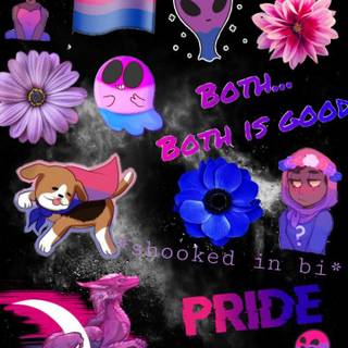 Cute bi wallpaper