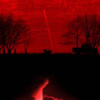 Red black PC wallpaper