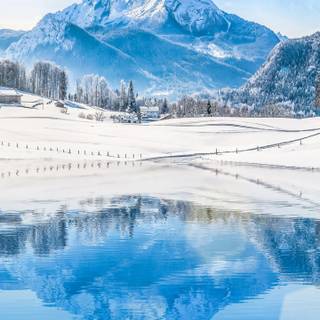 4k snow iPhone wallpaper