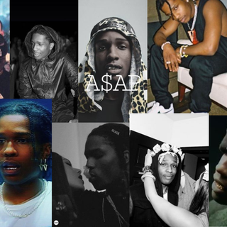 Asap Rocky album desktop wallpaper