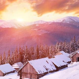 4k snow iPhone wallpaper