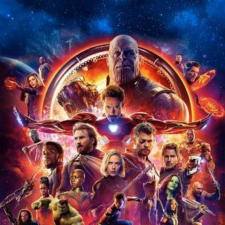 iPhone 4k cartoon Avengers wallpaper