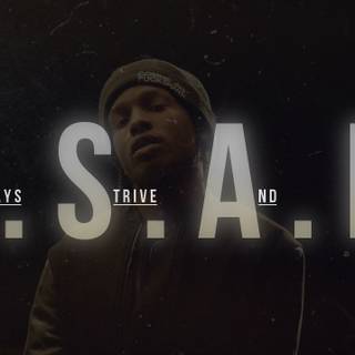 Asap Rocky album desktop wallpaper