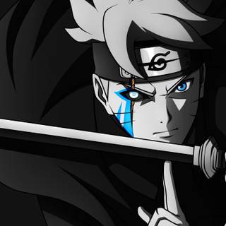 Computer anime white wallpaper