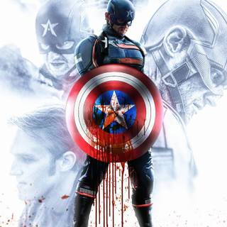 Capitan America 4k iPhone wallpaper