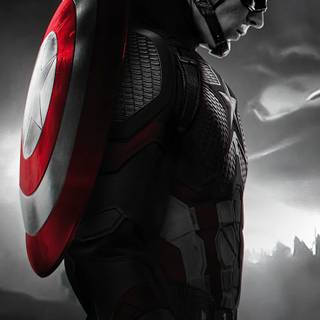 Capitan America 4k iPhone wallpaper