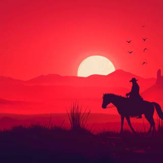 RDR2 4k PS5 wallpaper