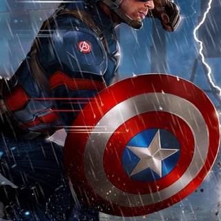 Capitan America 4k iPhone wallpaper