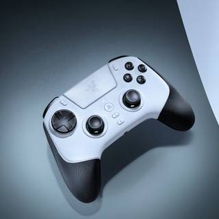 Black and white PS5 PFP wallpaper