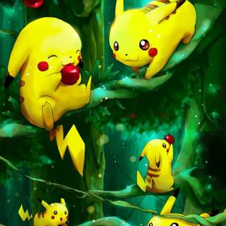 Pikachu iPhone wallpaper