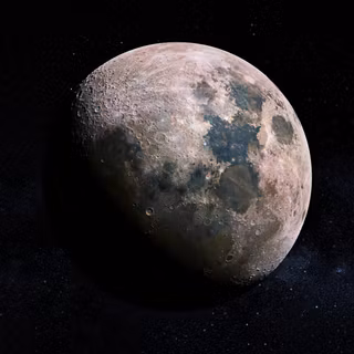 Galaxy moon wallpaper