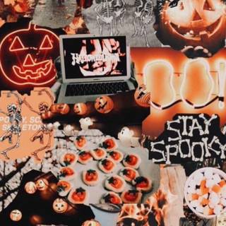Peaceful Halloween wallpaper