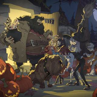 Gamer Halloween wallpaper