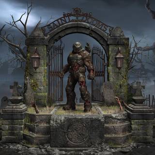 Gamer Halloween wallpaper