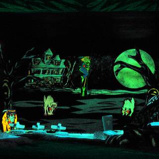 Gamer Halloween wallpaper