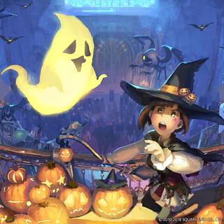 Gamer Halloween wallpaper