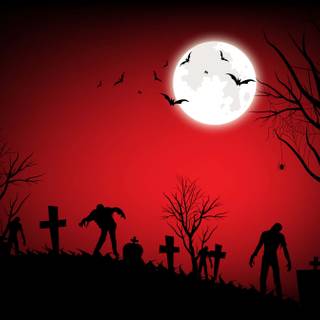 Peaceful Halloween wallpaper