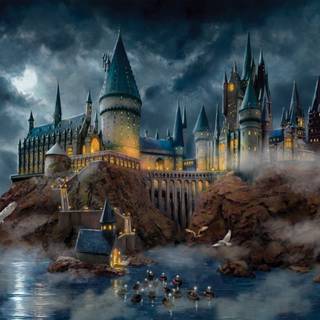 Hogwarts Castle Harry Potter wallpaper