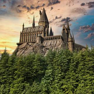 Hogwarts Castle Harry Potter wallpaper