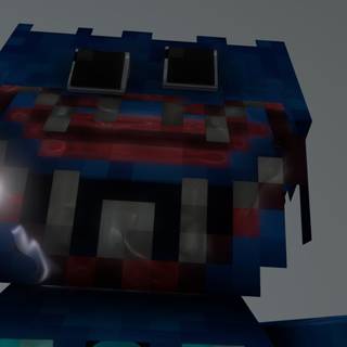 Minecraft Huggy Wuggy wallpaper