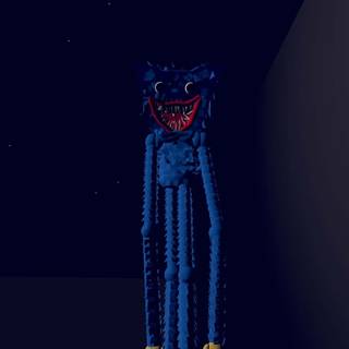 Minecraft Huggy Wuggy wallpaper