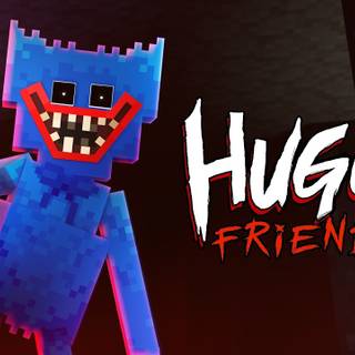 Minecraft Huggy Wuggy wallpaper
