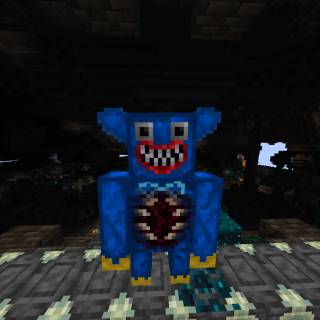 Minecraft Huggy Wuggy wallpaper