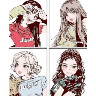 Jump Blackpink wallpaper