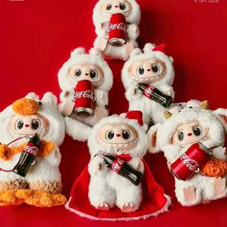 Coke Labubu wallpaper