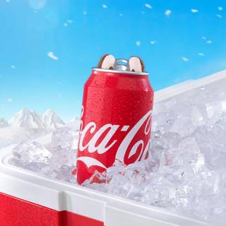 Coke Labubu wallpaper