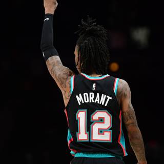 Ja Morant jersey wallpaper