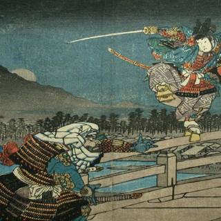 Traditional Japanese art wallpaper